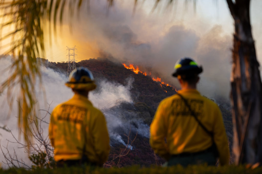 Powerful Winds Fuel Multiple Fires Across Los Angeles Area